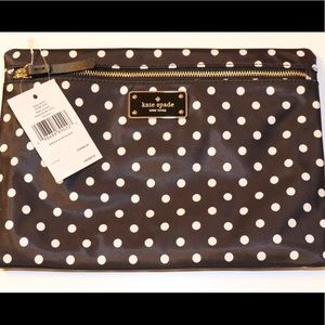 NWT Kate Spade Large Drewe Diamond Dot WLRU2353